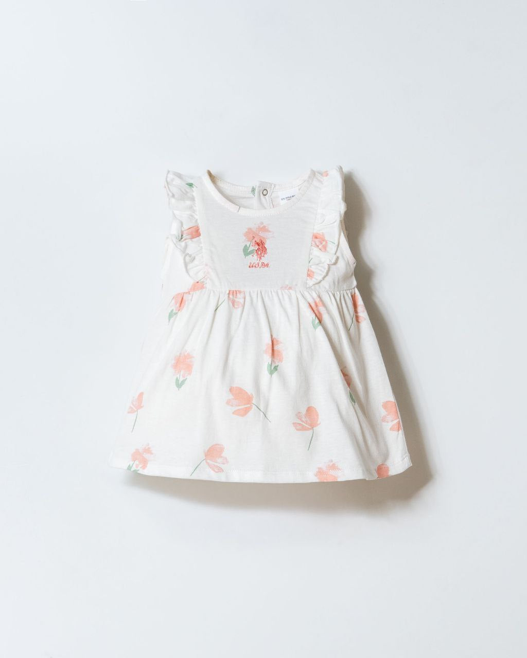 Robe bébé fille fleurie US Polo – 6 à 36 mois