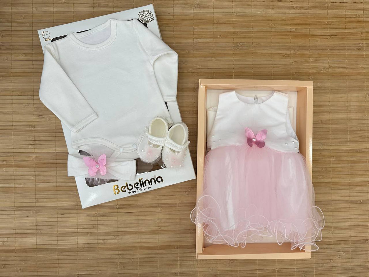 Coffret robe Bebelinna Rose