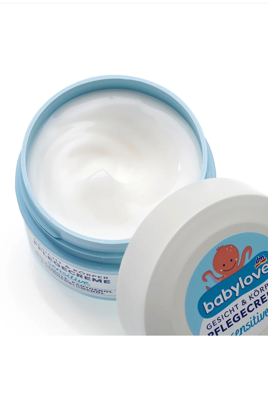 Crème hydratante bébé visage et corps sensitive – 75 ml