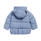 Doudoune bébé bleu clair dos