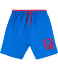 Short de bain garçon bleu et rouge – 2 à 8 ans