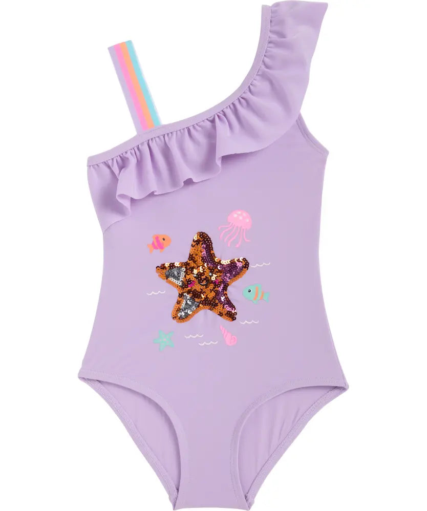Maillot de bain fille étoile de mer – 2 à 8 ans