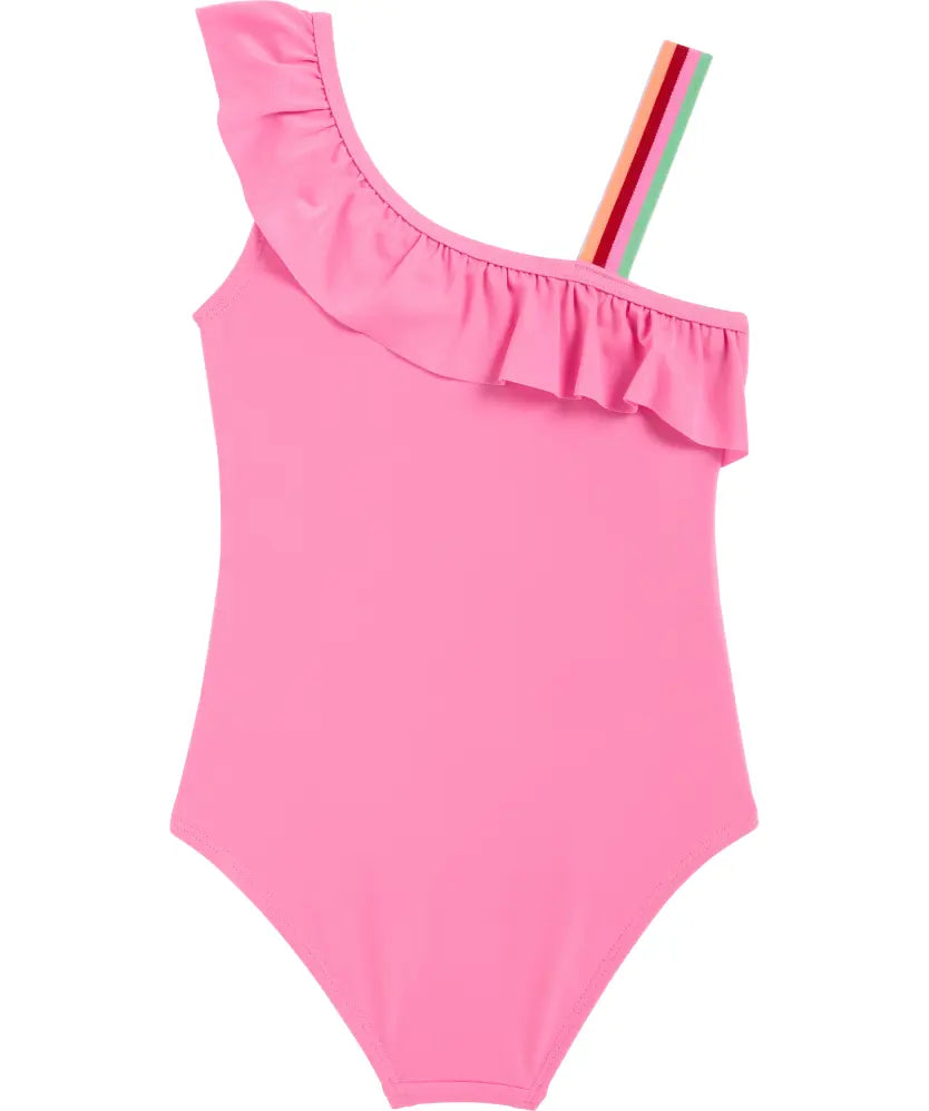 Maillot de bain fille pastèque rose – 2 à 8 ans
