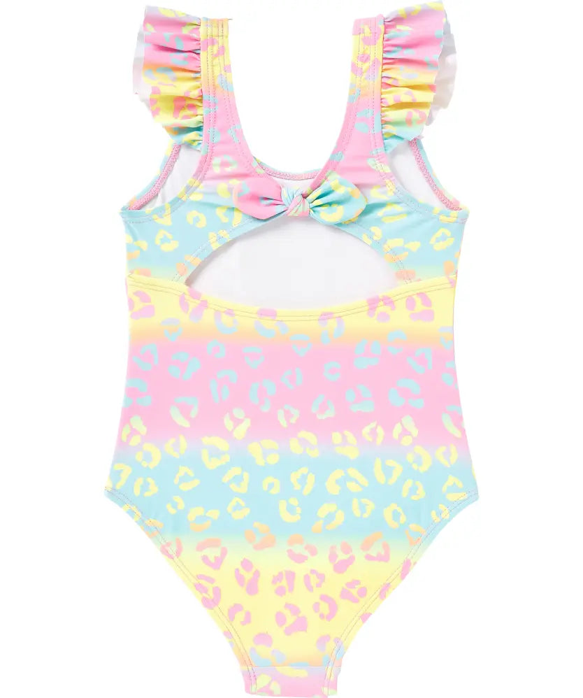 Maillot de bain fille coquillage multicolore – 18 à 24 mois