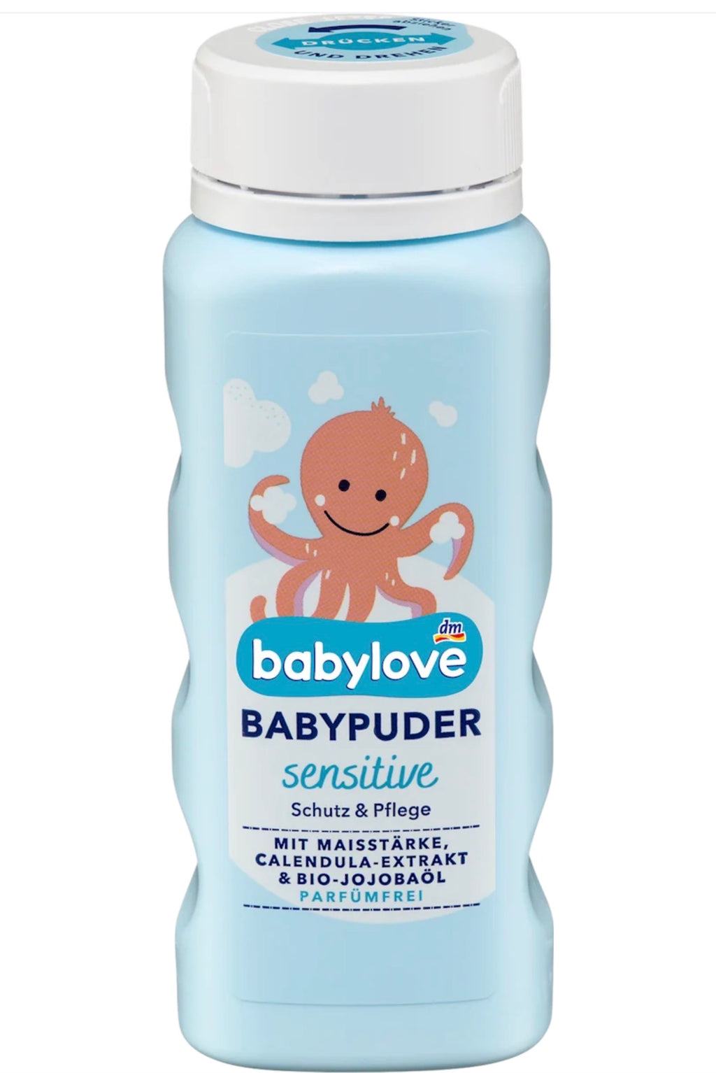 Poudre bébé sensitive sans parfum – 100 g
