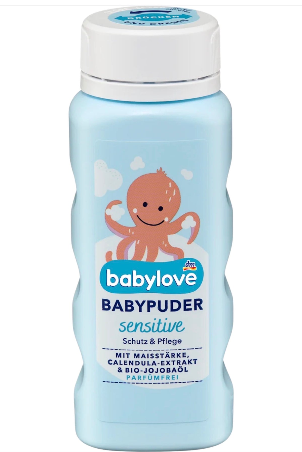 Poudre bébé sensitive sans parfum – 100 g
