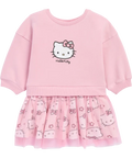 Robe bébé Hello Kitty rose avec jupe en tulle
