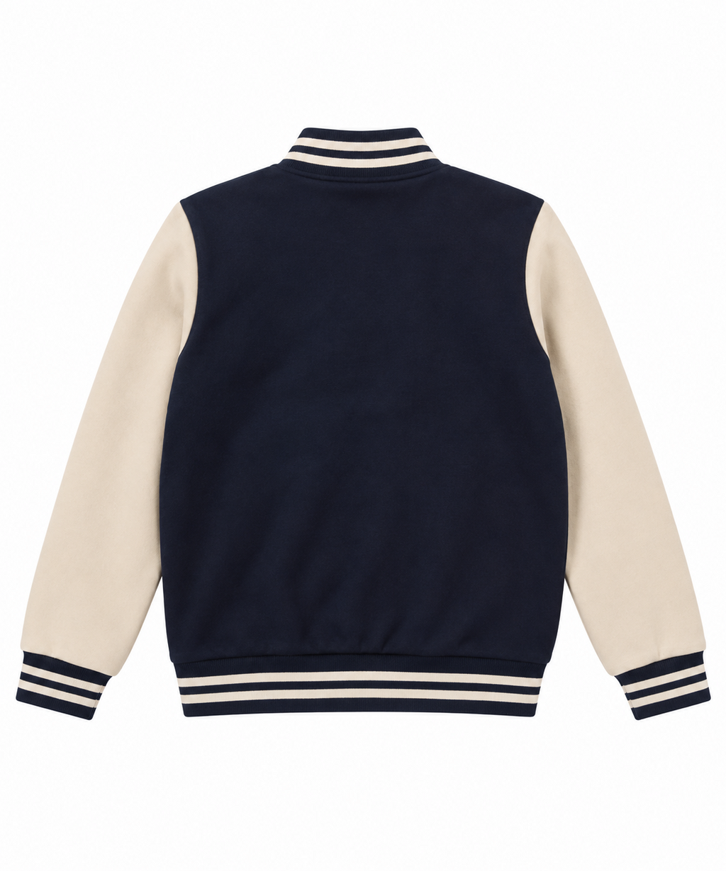 Veste garçon marine et écru LA California dos